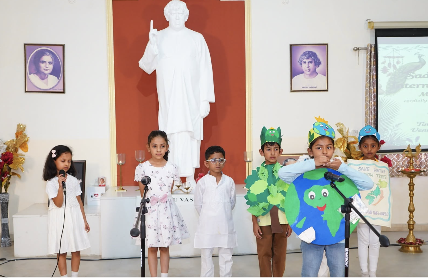 Little Lamps students in costumes